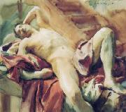 John Singer Sargent ritratto di Nicola D Inverno France oil painting artist